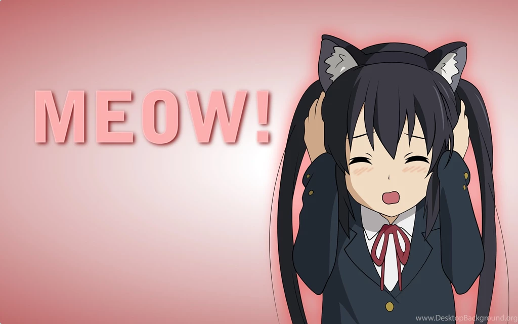 Azusa Nakano Catgirl Konachan Animated : Full HD Desktop Wallpapers ...