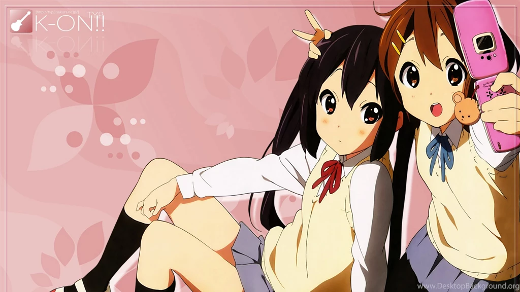 Download Wallpapers 2560x1440 K on, Hirasawa Yui, Nakano Azusa ...