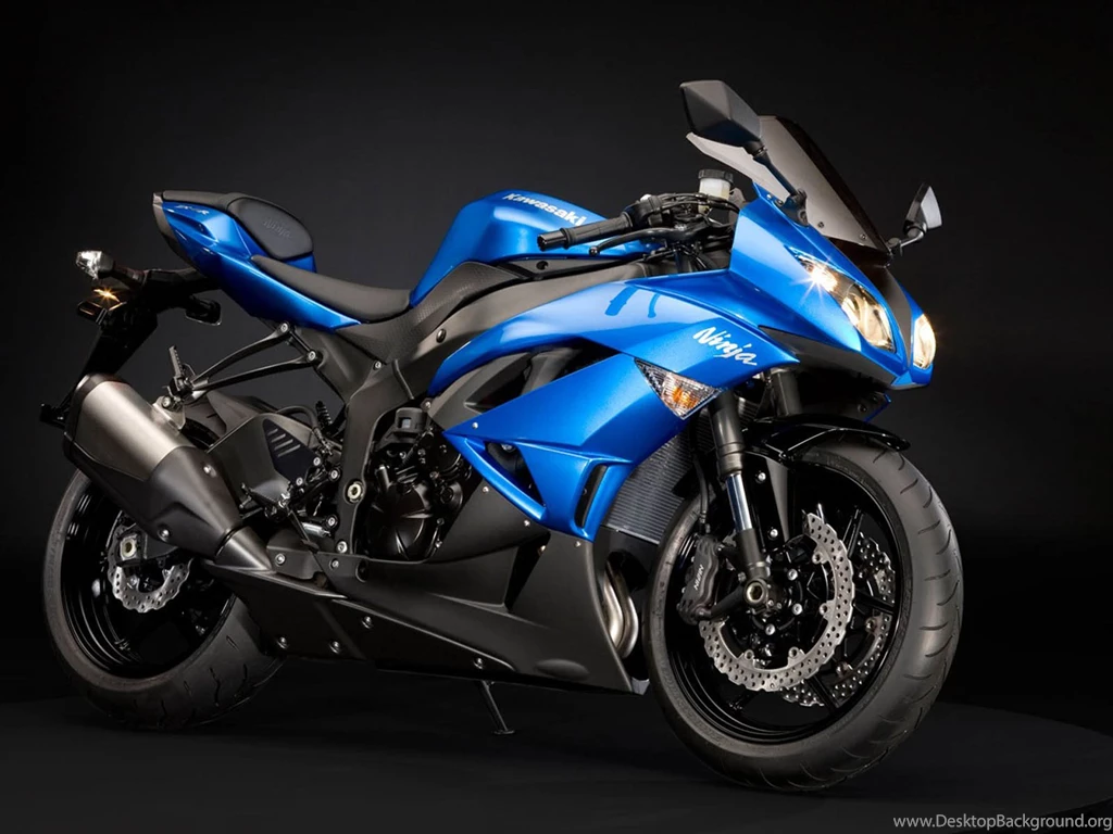 Wallpapers: Kawasaki Ninja ZX 6R Bike