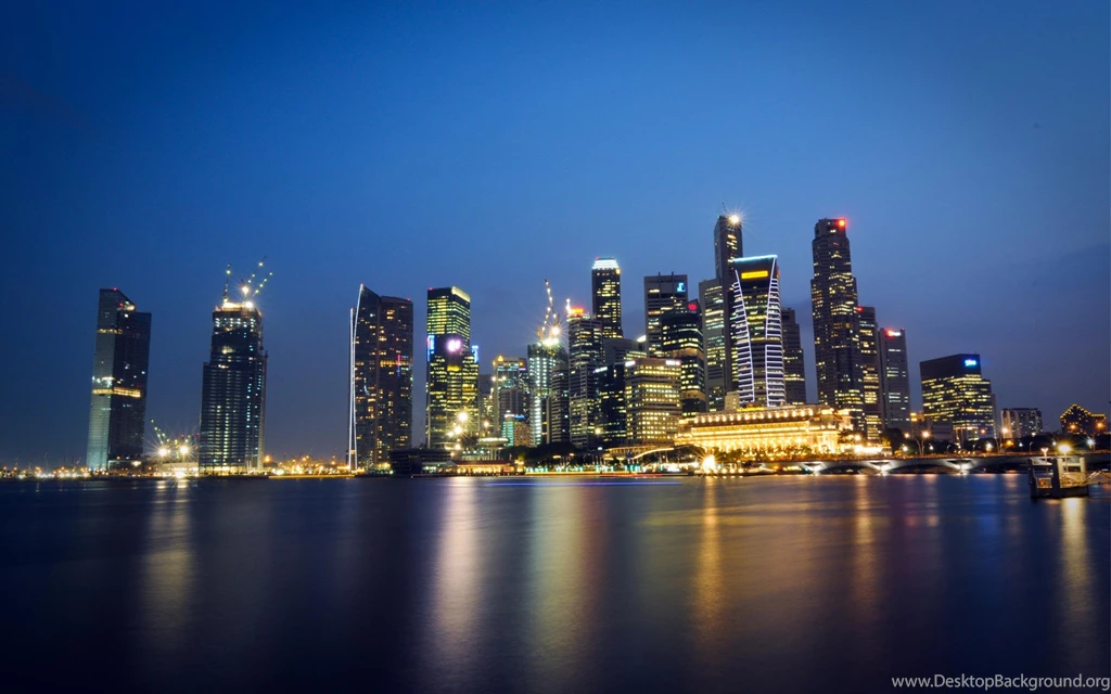 Skyscraper At Night Wallpapers Wallpaper.