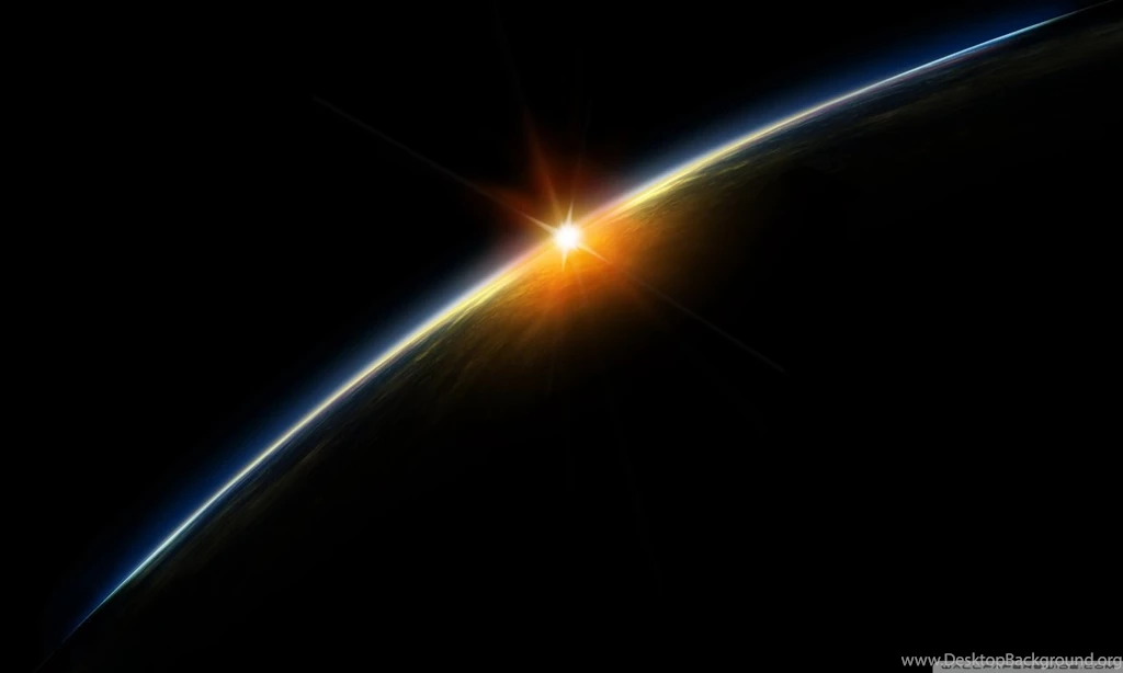 Sunrise In Space HD Desktop Wallpapers : Widescreen : High ...