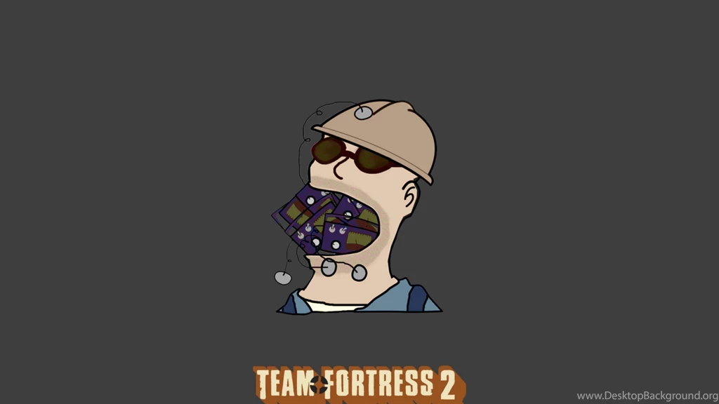 Download Wallpapers 2048x1152 Team Fortress 2, Head, Helmet ...