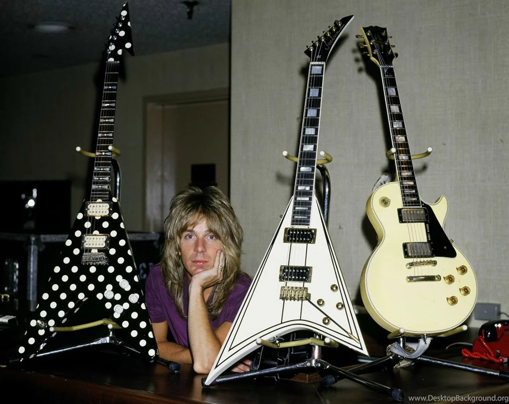 RANDY RHOADS Ozzy Osbourne Heavy Metal Randy Rhoads Guitar ...