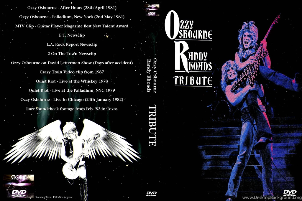 RANDY RHOADS Ozzy Osbourne Heavy Metal Randy Rhoads Guitar Concert ...