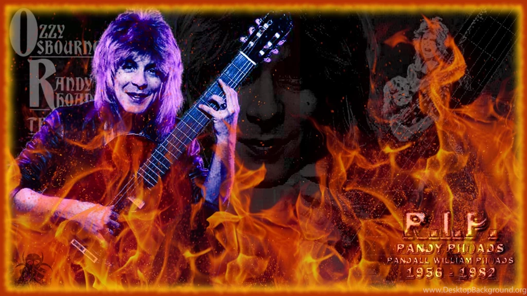 Memorial In Flames 3 : Randy Rhoads By RogueVincent On DeviantArt