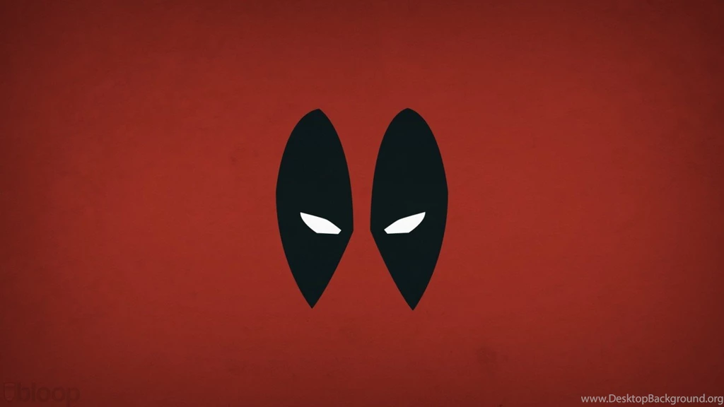 Wallpapers Minimalist Superheroes Minimalistic Comics Deadpool ...