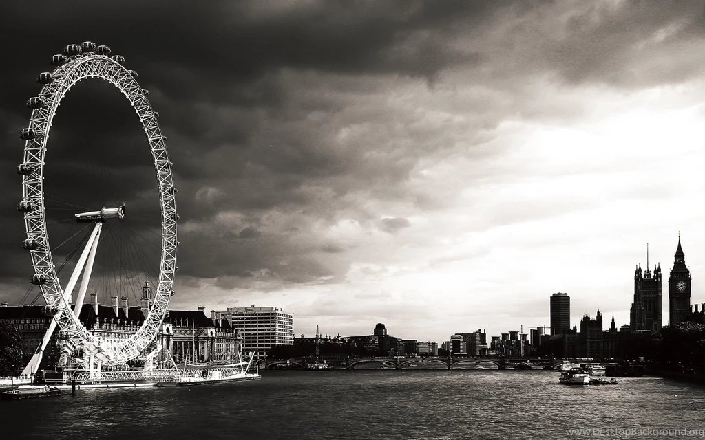 Black & White London Wallpapers