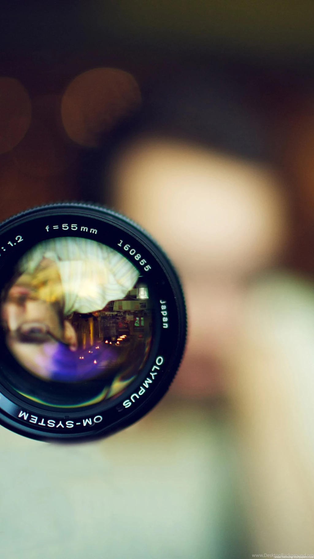 55MM Olympus Camera Lens iPhone 6 Wallpapers Download