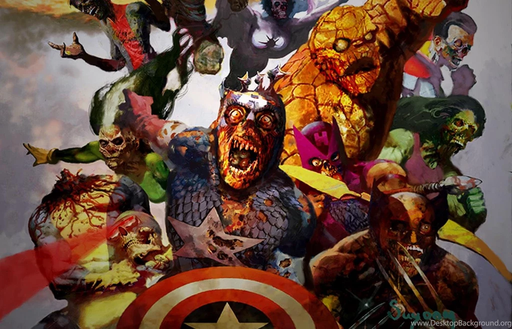 Jestingstock.com Marvel Zombie Comic Wallpapers
