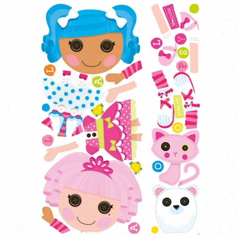 Lalaloopsy Giant Wall Decals @ Wall Decals @ The Home Flooring ...