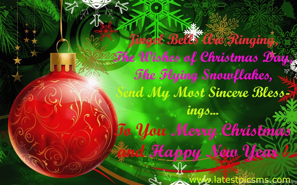 Wish You A Merry Christmas And Happy New Year 2015