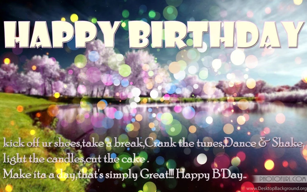Happy Birthday Wallpapers With Wishes Best HD Desktop Wallpapers ...