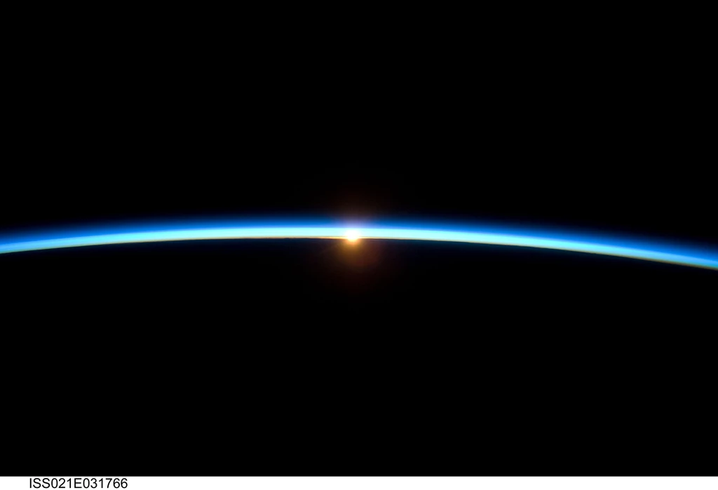 NASA   Thin Blue Line