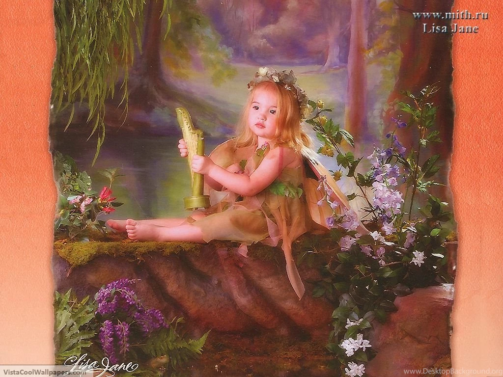 Cute Baby Fairies Wallpapers (1)   Pleasantwalls.com