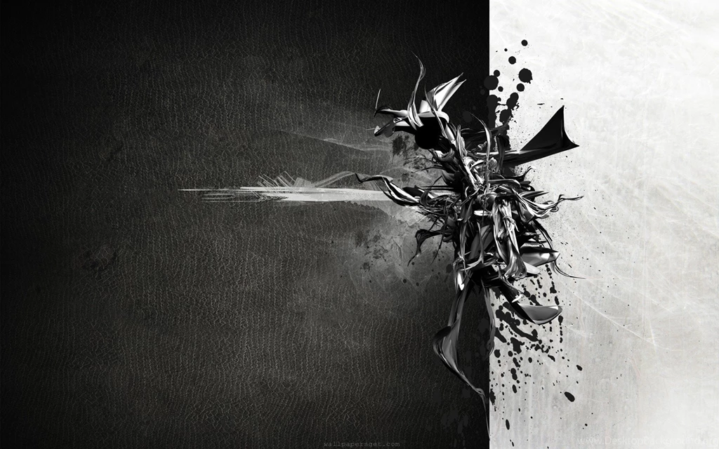 Abstract Black White Wallpapers