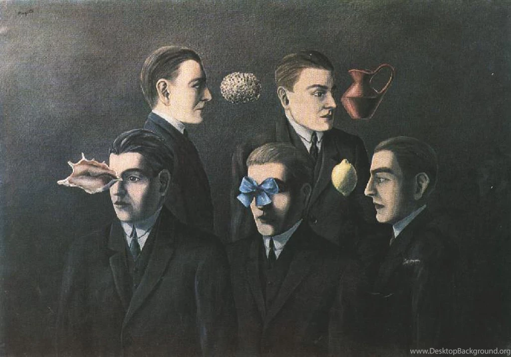 The Familiar Objects   Surrealist Rene Magritte Art Wallpapers Picture
