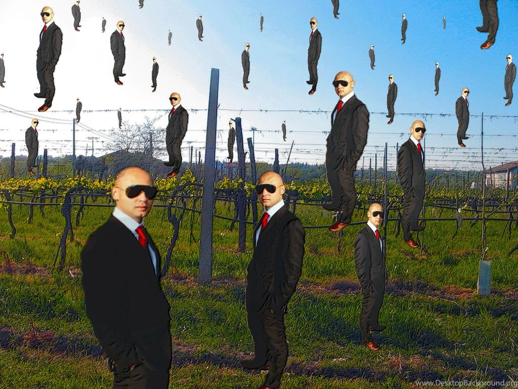 My Own Golconda (tribute To René Magritte On Digital Charcoal ...