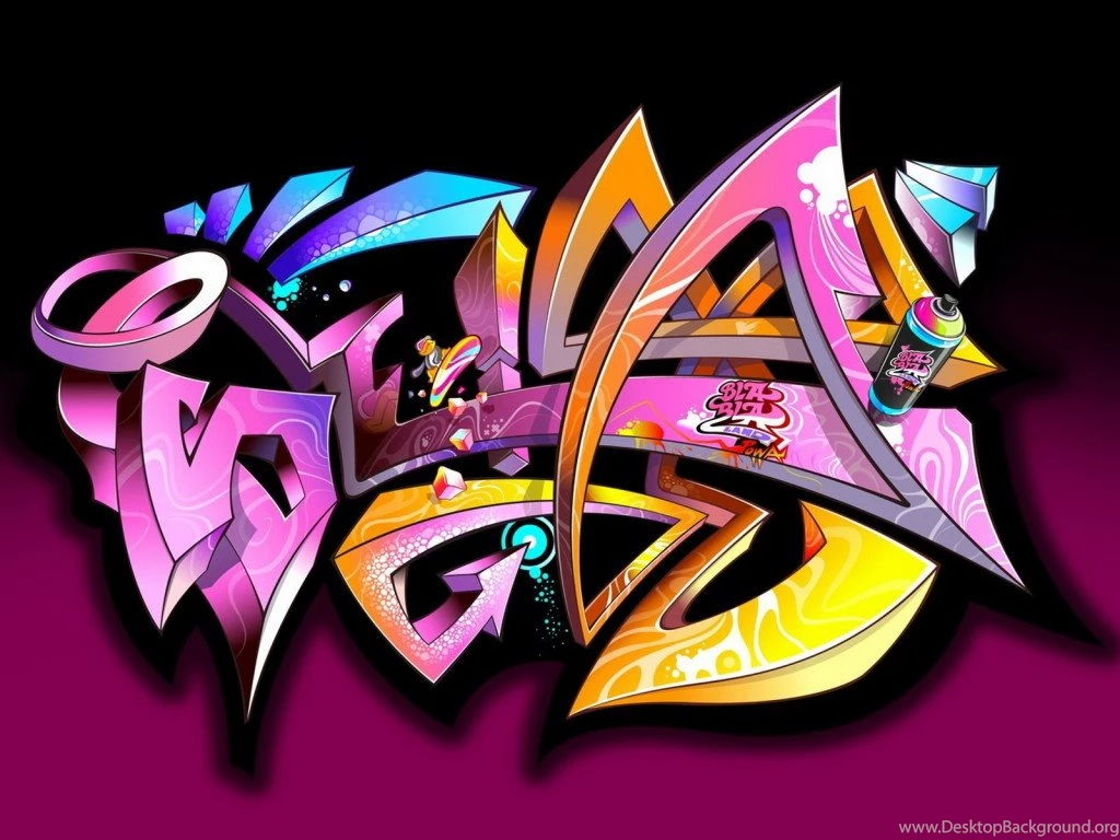 3d graffiti wallpaper hd 4 1024×768