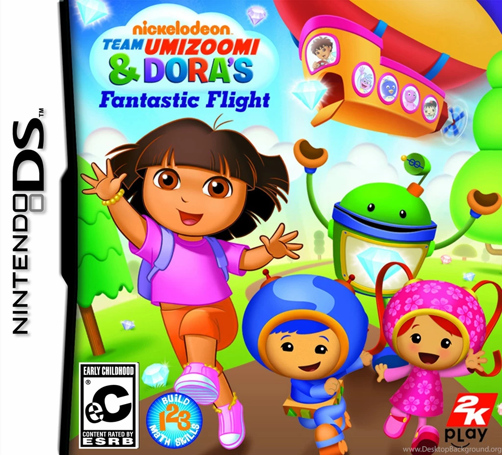 Nickelodeon Team Umizoomi & Dora's Fantastic Flight Boxart High ...
