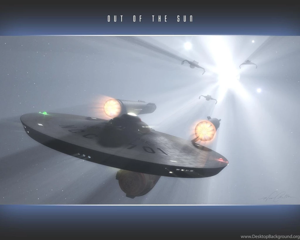 STAR TREK USS ENTERPRISE WALLPAPER (
