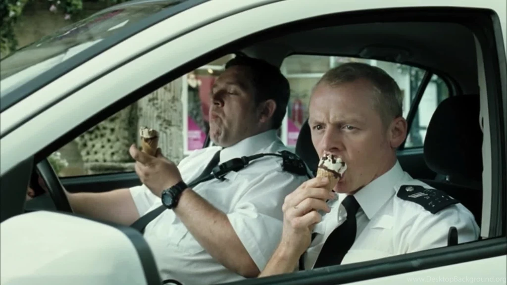 Hot Fuzz Cornetto Scene (German) YouTube
