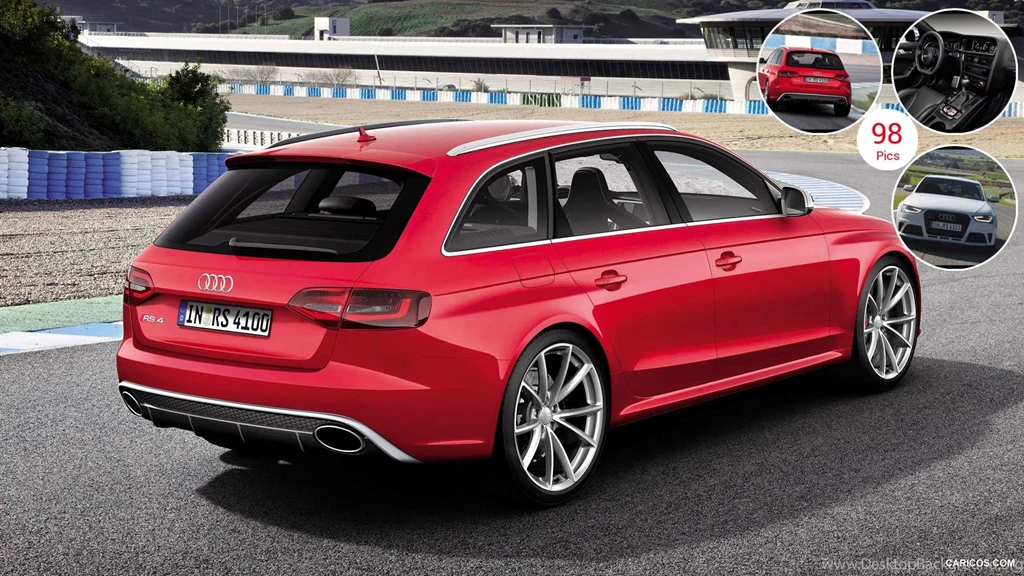 2013 Audi RS4 Avant Rear