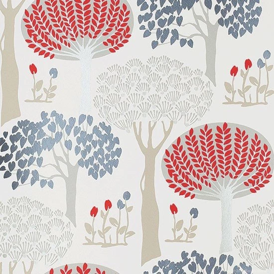 Arthouse Bernwood Red Wallpapers