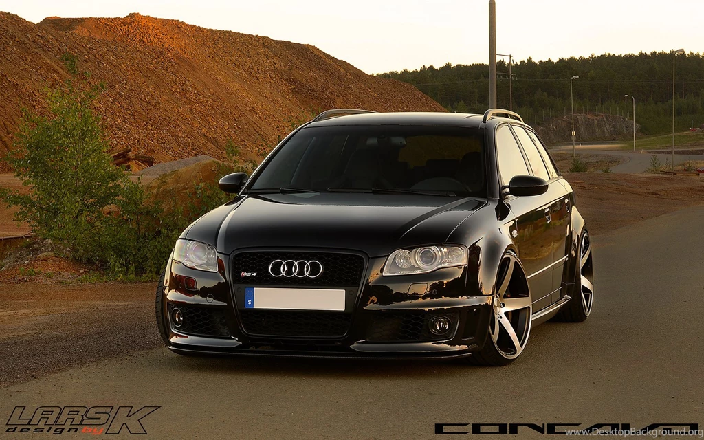 Audi RS4 Avant Tuning Concavo Wheels Cars Wallpapers