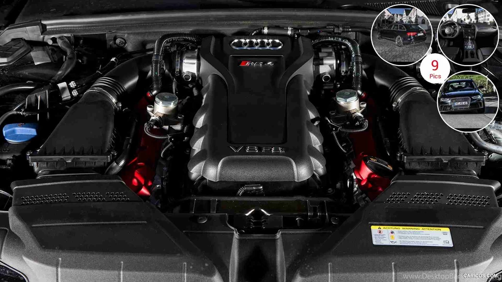 2013 ABT Audi RS4 Avant Engine