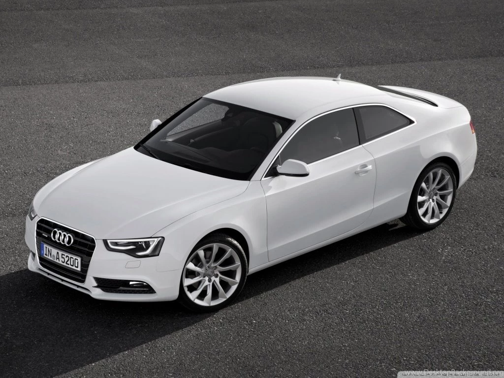 White Audi A5 Coupe HD Desktop Wallpapers : Widescreen : High ...