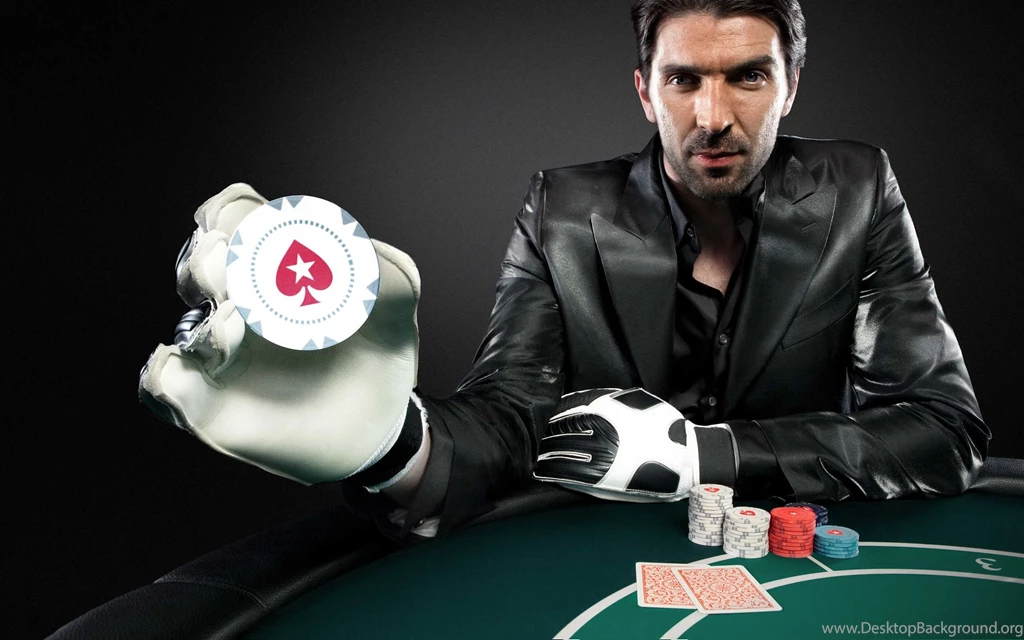 Gianluigi Buffon Poker Stars Campaign Exclusive HD Wallpapers