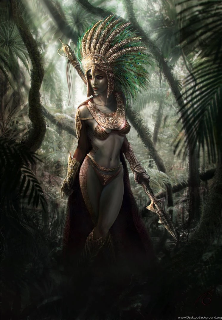 Aztec Warrior By JordiGart On DeviantArt