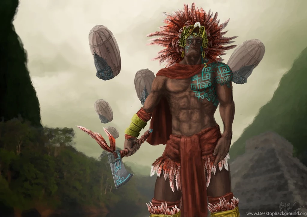 Aztec Warrior By Meewtoo On DeviantArt