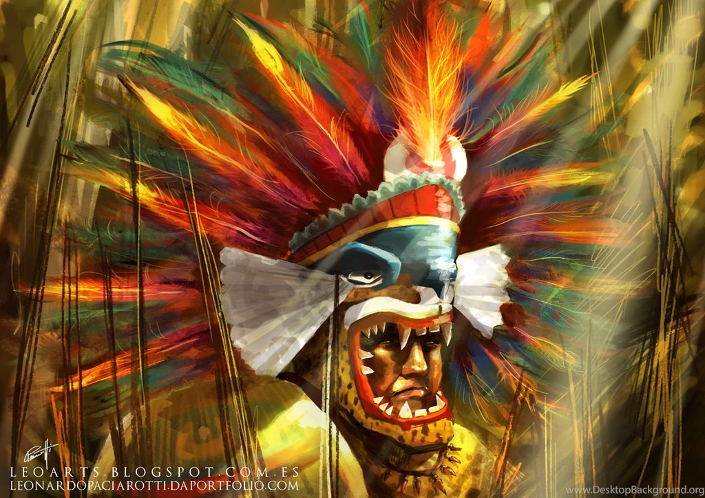 Aztec Warrior Hairstyles By Kamazotz On DeviantArt