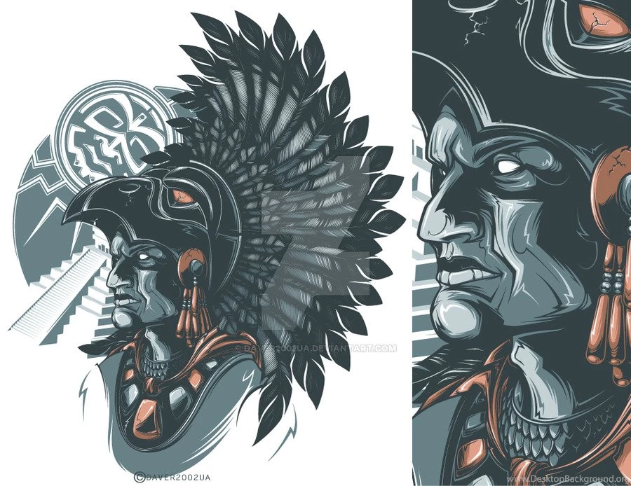 Aztec Warrior By Daver2002ua On DeviantArt