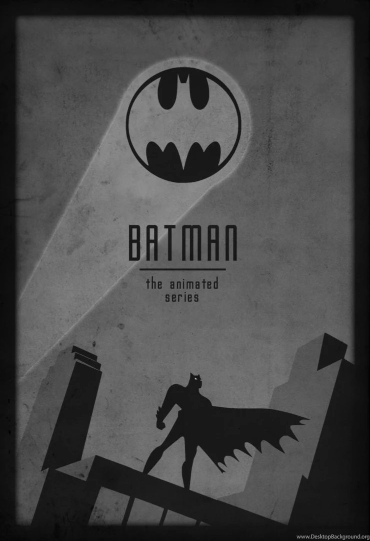 Batman: The Animated Series Minimalist Art By Vali Ent On DeviantArt