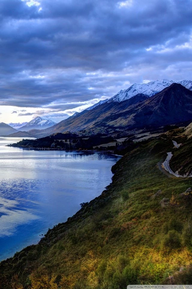 Lake In New Zealand HD Desktop Wallpapers : High Definition ...