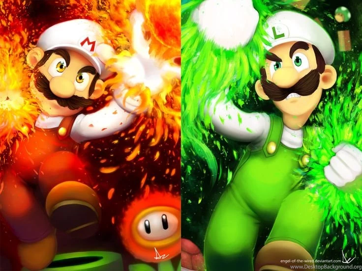 Mario And Luigi   Super mario bros Wallpapers