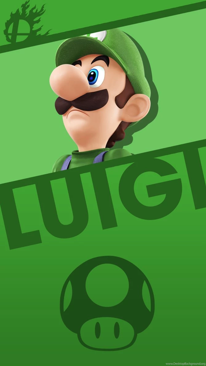Luigi Smash Bros. Phone Wallpapers By MrThatKidAlex24 On DeviantArt