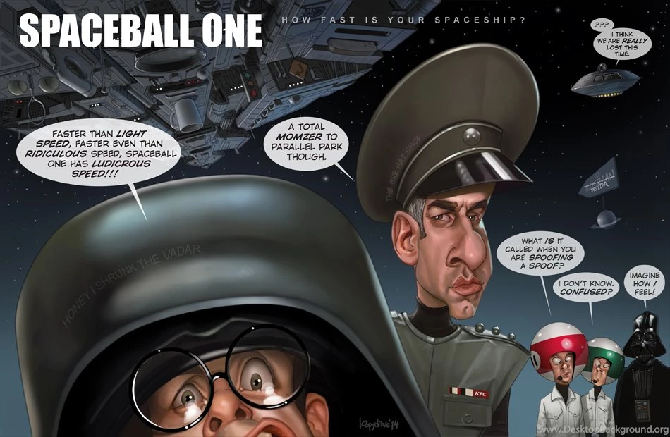 How Fast Is Your Spaceship? Spaceballs By Loopydave On DeviantArt