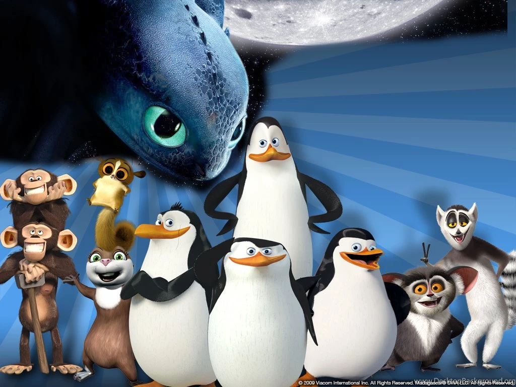 Toothless Invades The PoM Wallpaper!   Penguins Of Madagascar ...