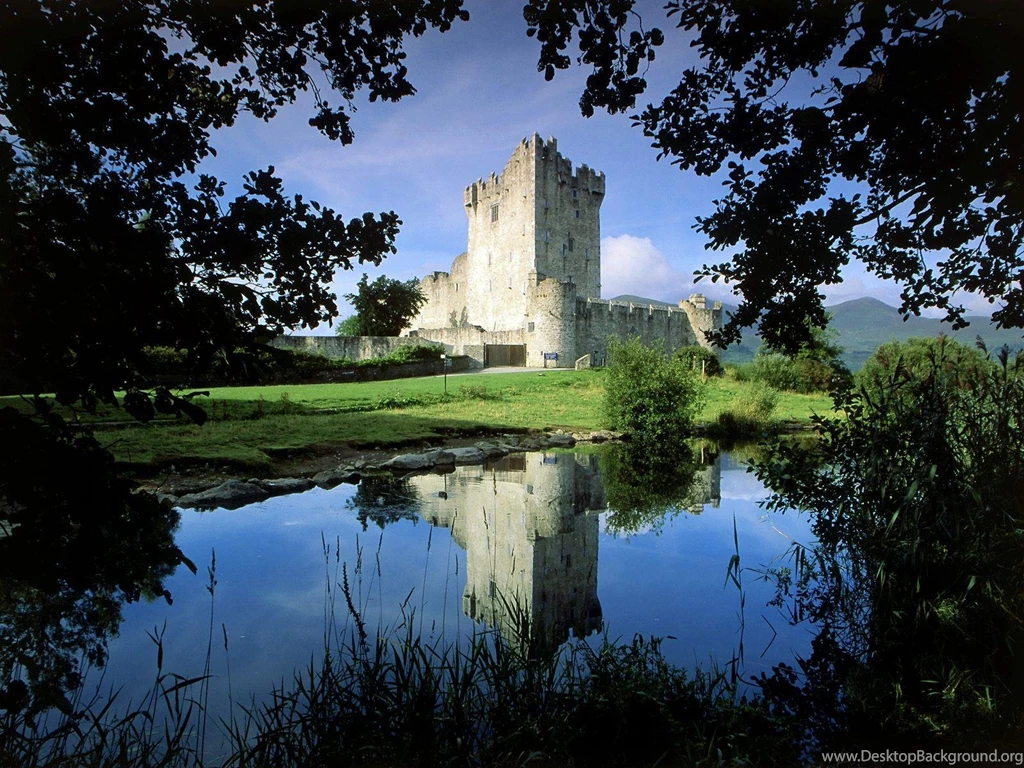 ROSS CASTLE KILLARNEY NATIONAL PARK IRELAND CASTLE HD WALLPAPER ...