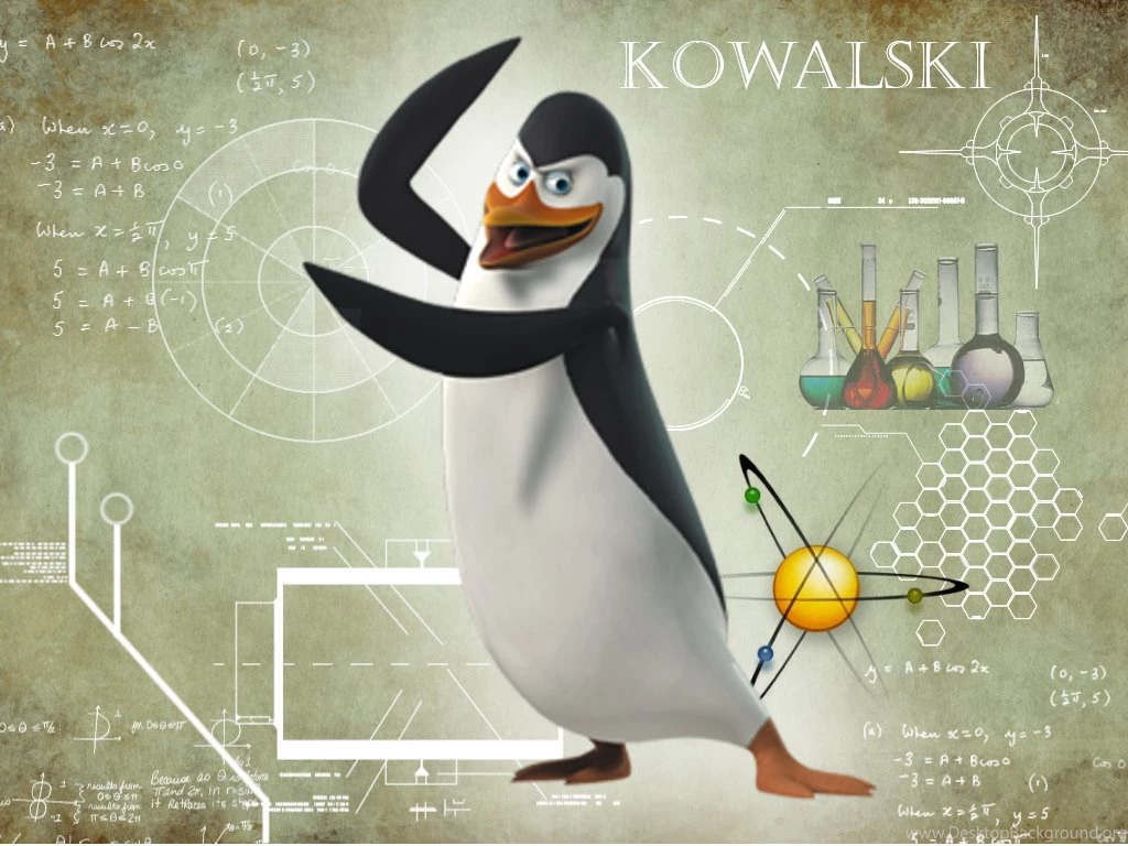 Kowalski Penguins Of Madagascar Wallpapers (27189238) Fanpop