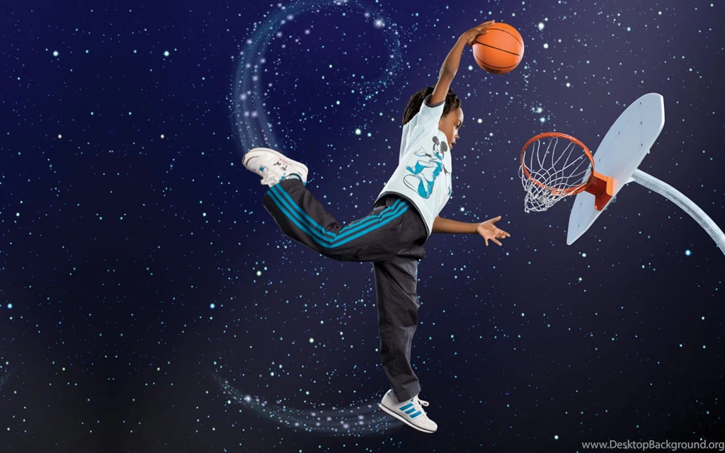 Basketball Playing Scoring Jump