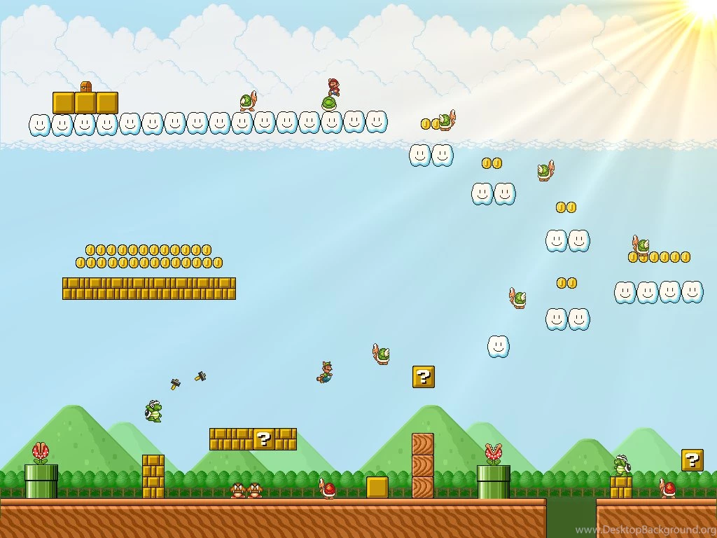 Super Mario Bros 3 Desert By Metadraxis On DeviantArt