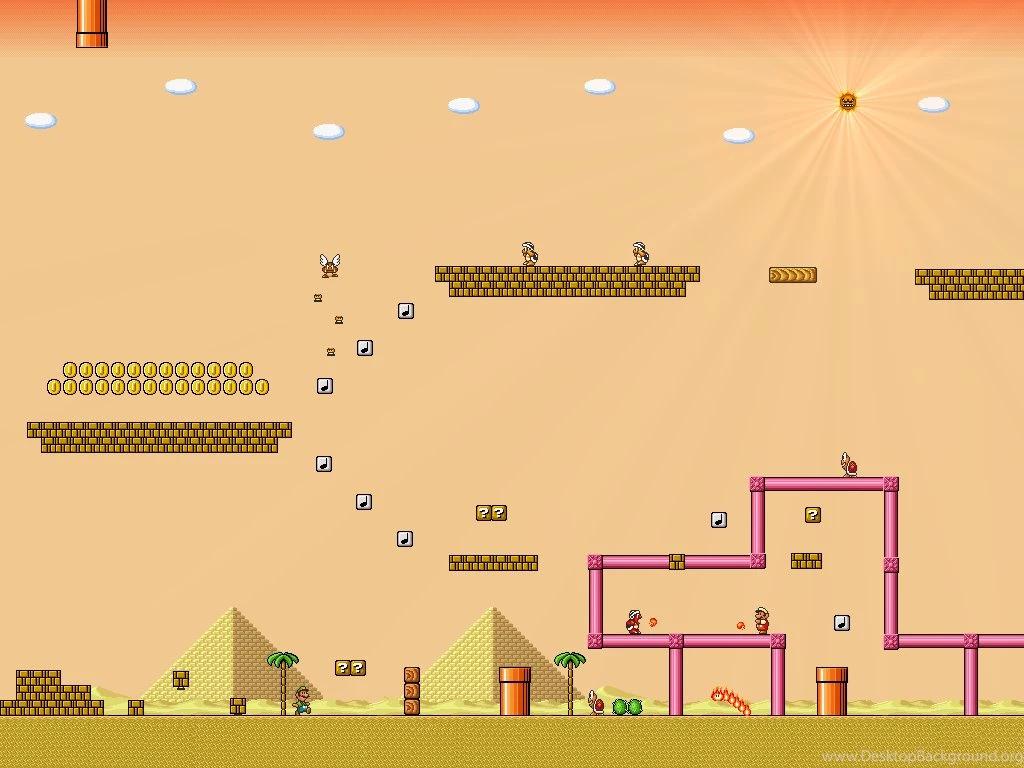 Super Mario Bros 3 Big Island By Metadraxis On DeviantArt