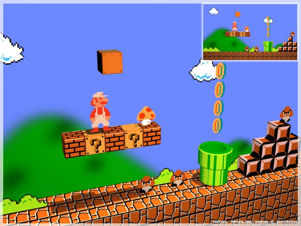 Nintendo 3D Mario By NES still the best On DeviantArt