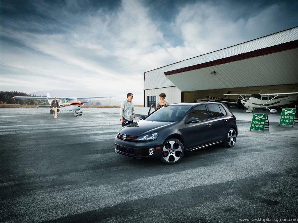 Volkswagen Golf GTI In Airdrome Wallpapers And Images   Wallpapers ...