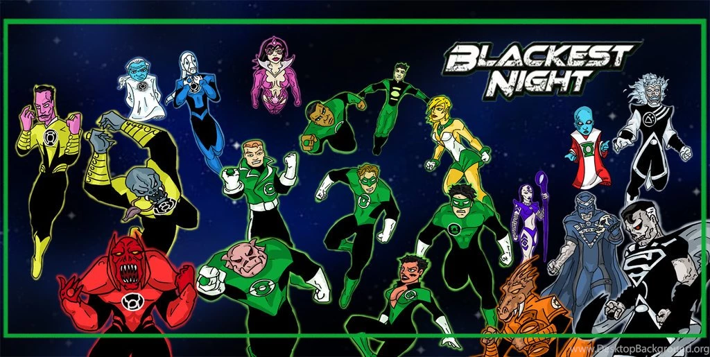 Lanterns Of Blackest Night By KickAwesome On DeviantArt