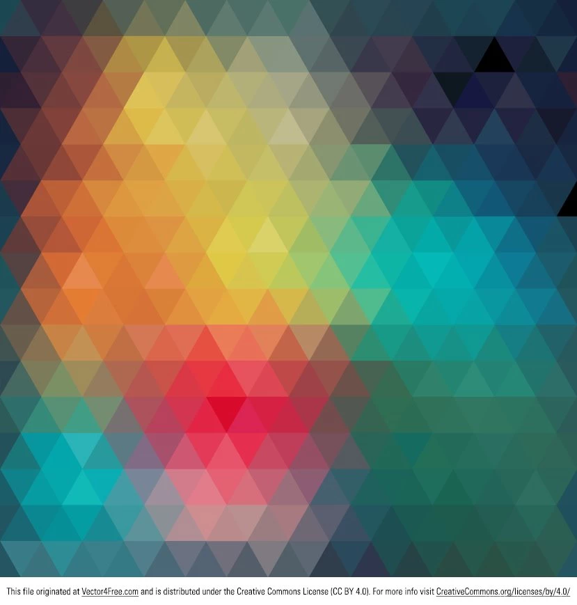 90 Beautiful Polygonal Vector Packs Vectips.com